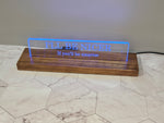 I'll Be Nicer Name Plaque LED Sign image 4