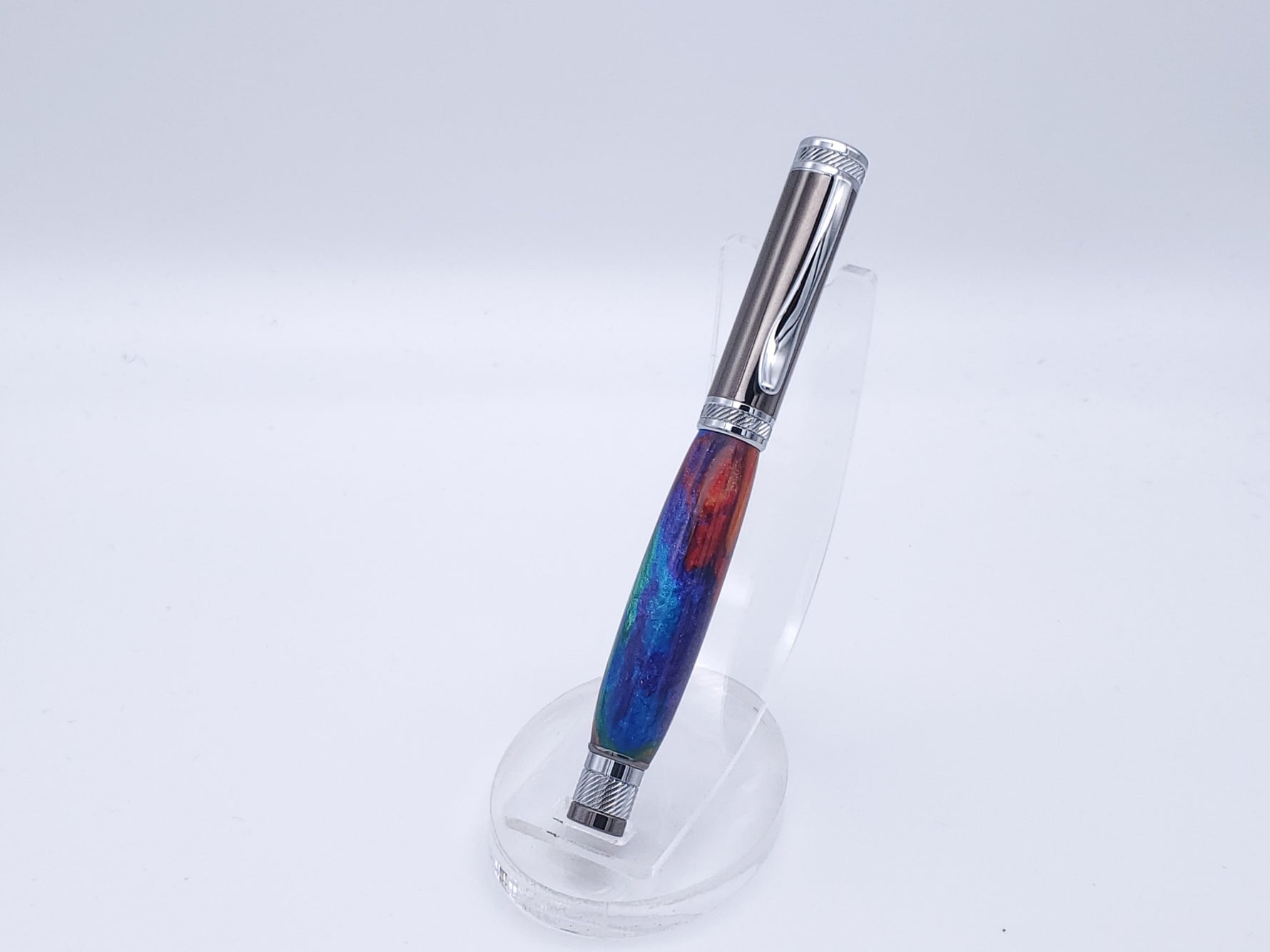 MP208 Rainbow with Gun Metal & Chrome Hardware image 3