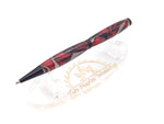 Red & Black Acrylic Ballpoint Twist Pen image 0