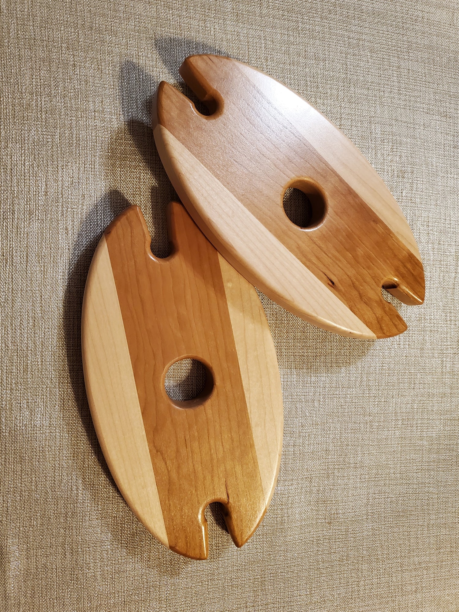 Wine Display Caddy Cherry & Maple image 0