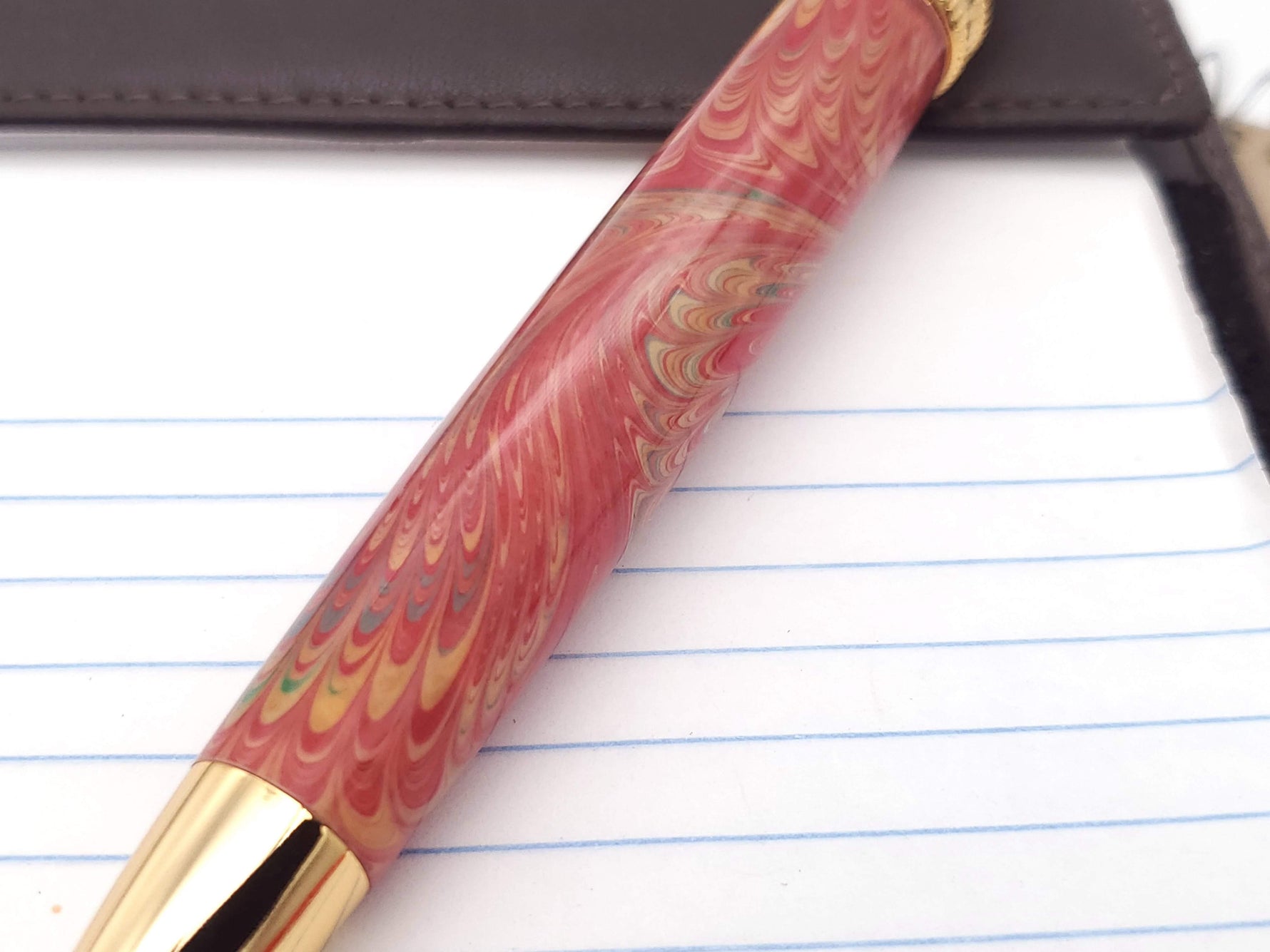 Polaris 24k Gold Ballpoint Pen | Custom Acrylic Resin image 7