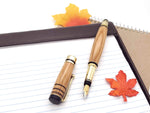 Premium Classic 24k Gold Fountain Pen | Jack Daniels Whiskey Barrel image 2