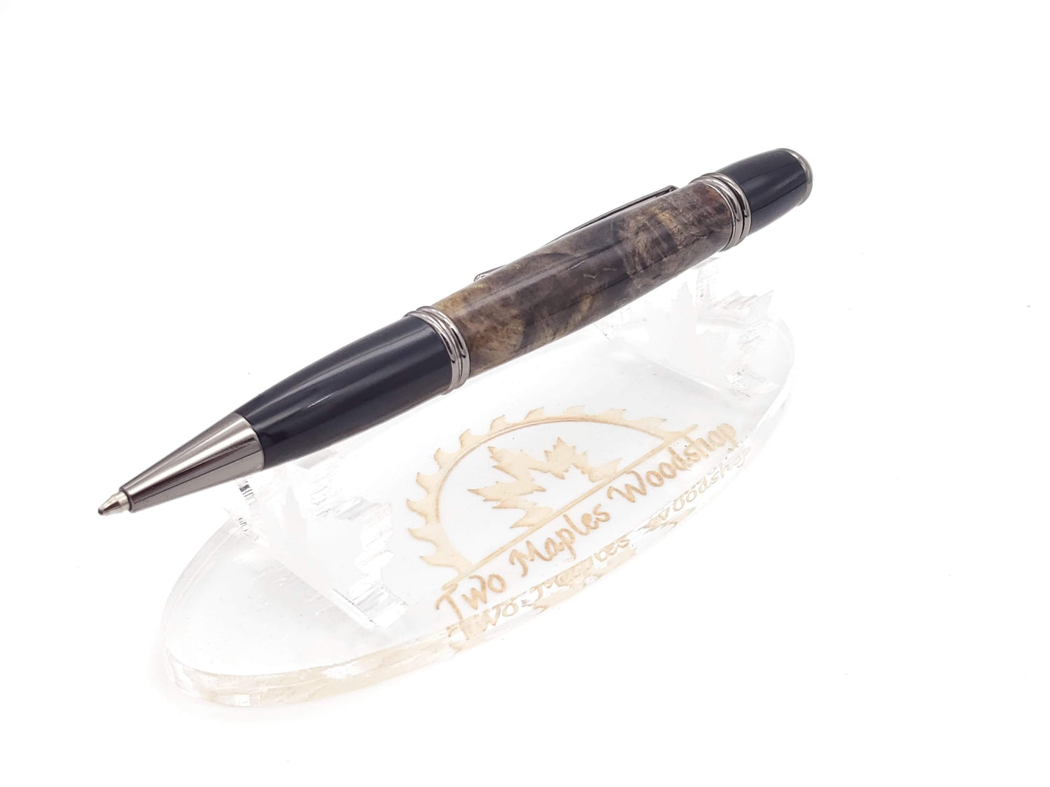 Buckeye Burl Gatsby Ballpoint Twist Pen image 1