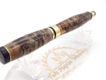 Premium Classic 24k Gold Fountain Pen | Rare Buckeye Burl Hardwood image 4