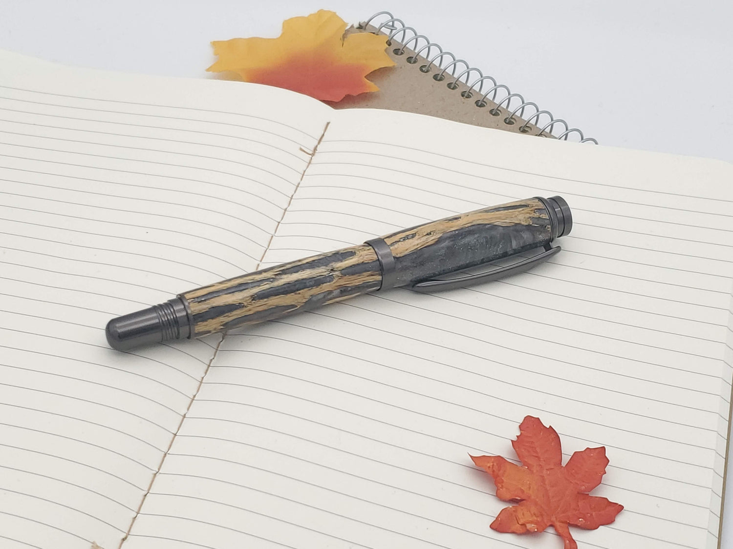 Cholla Cactus Commander Rollerball in Satin Gun Metal Finish image 1