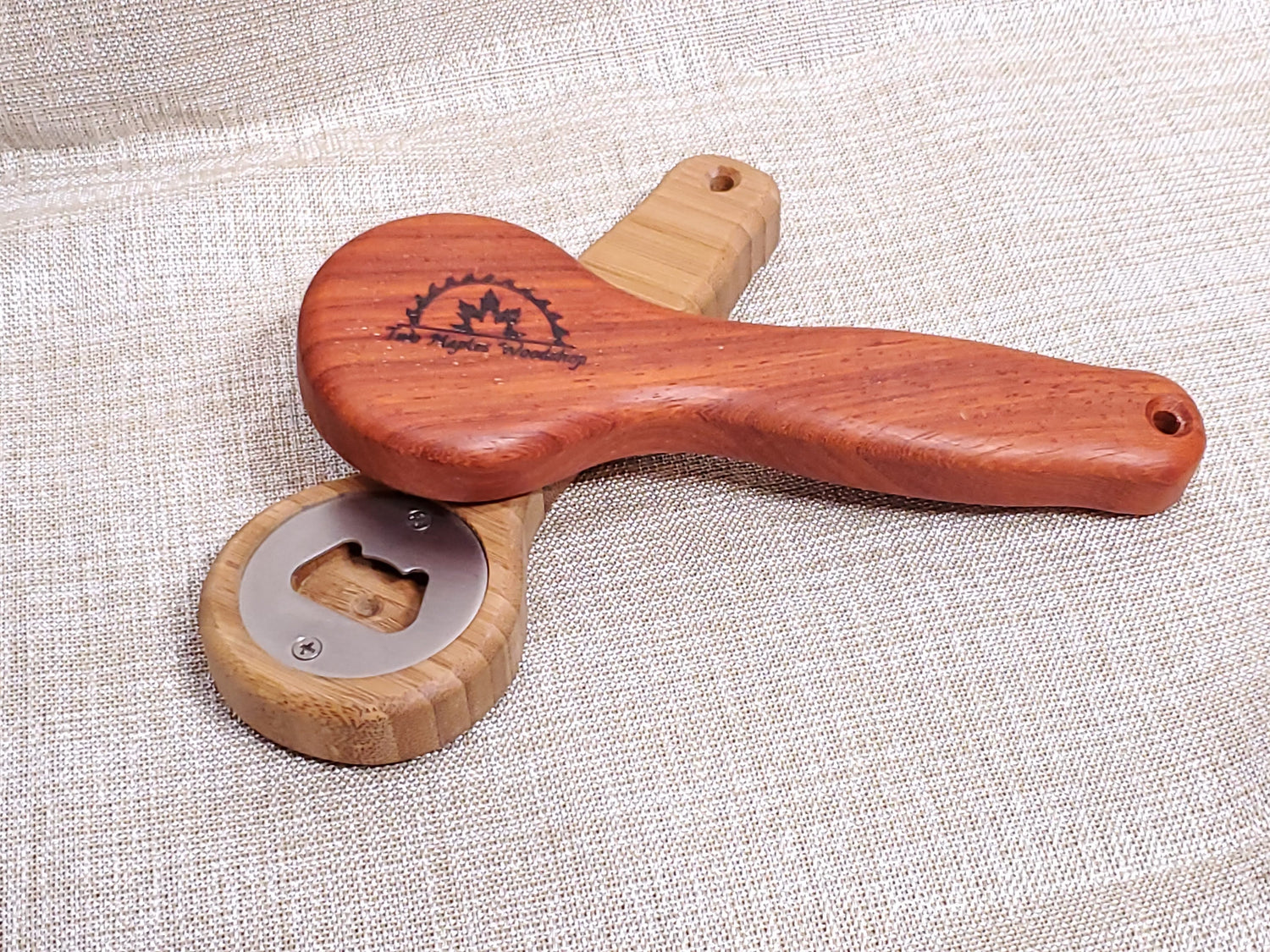 Bottle Opener - Padauk image 0