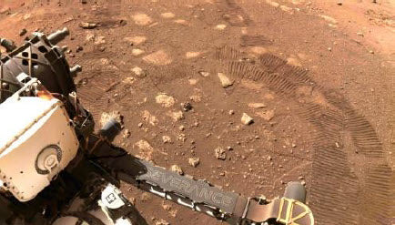 NASA Perseverance Mars Percys Tracks Rollerball image 1