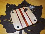 Trivet- Maple, Padauk image 1