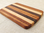 Mahogany, Walnut & Maple Cutting Board image 1