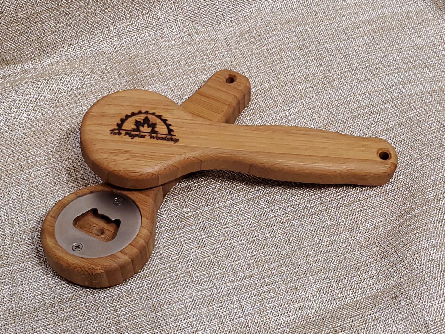 Bottle Opener - Bamboo image 0