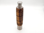 Whiskey Barrel Grinder, Push Action, Pepper Mill, Salt Grinder image 0