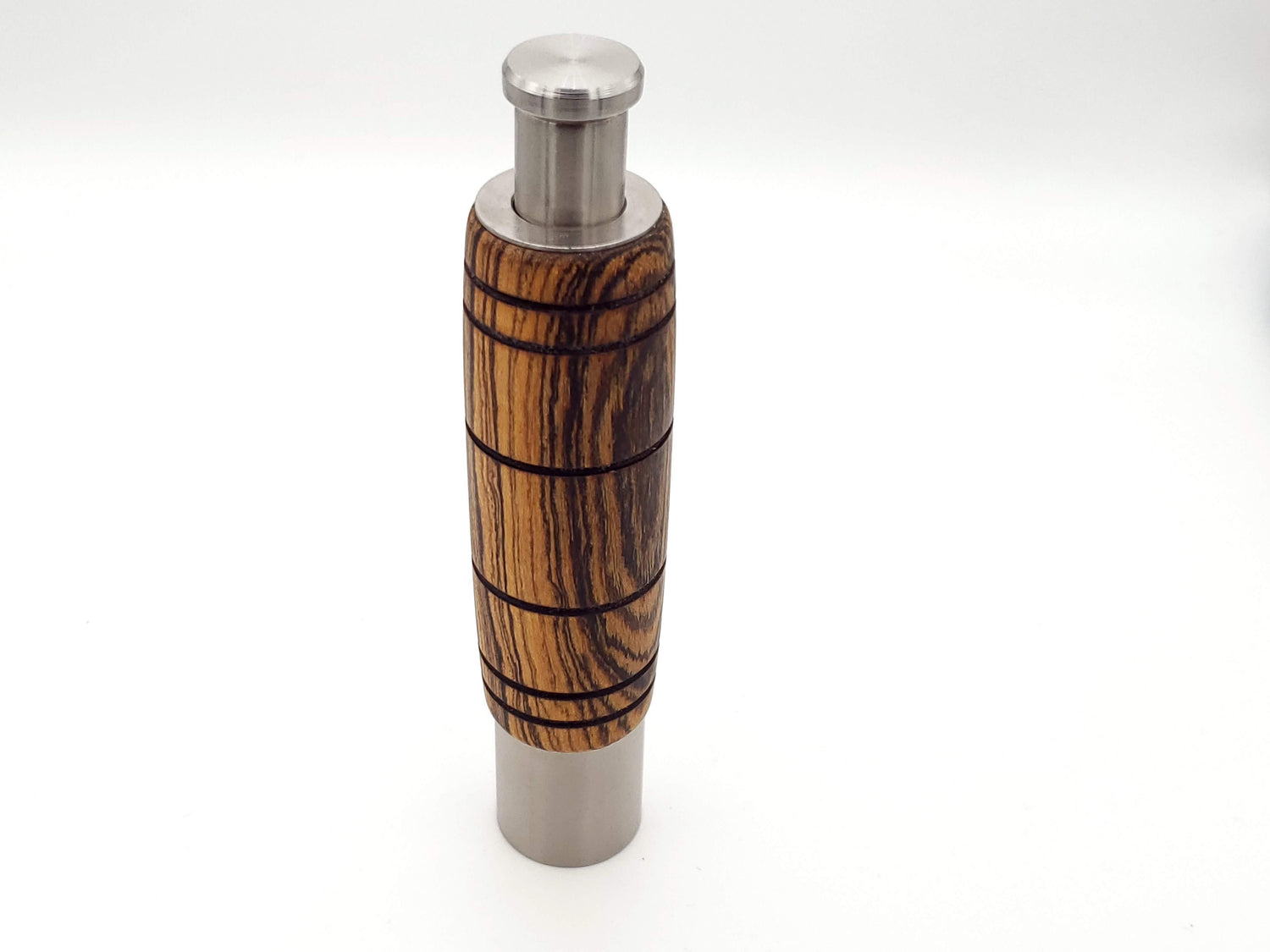 Whiskey Barrel Grinder, Push Action, Pepper Mill, Salt Grinder image 0