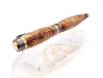 Fountain Pen & Rollerball Set | Box Elder Burl image 10