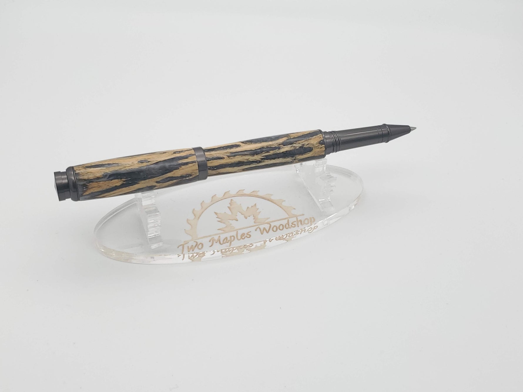 Cholla Cactus Commander Rollerball in Satin Gun Metal Finish image 7