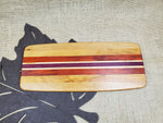 Cherry, Maple, Padauk & Purpleheart Cheeseboard image 3