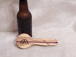 Bottle Opener - Spalted Beech & Purpleheart image 3