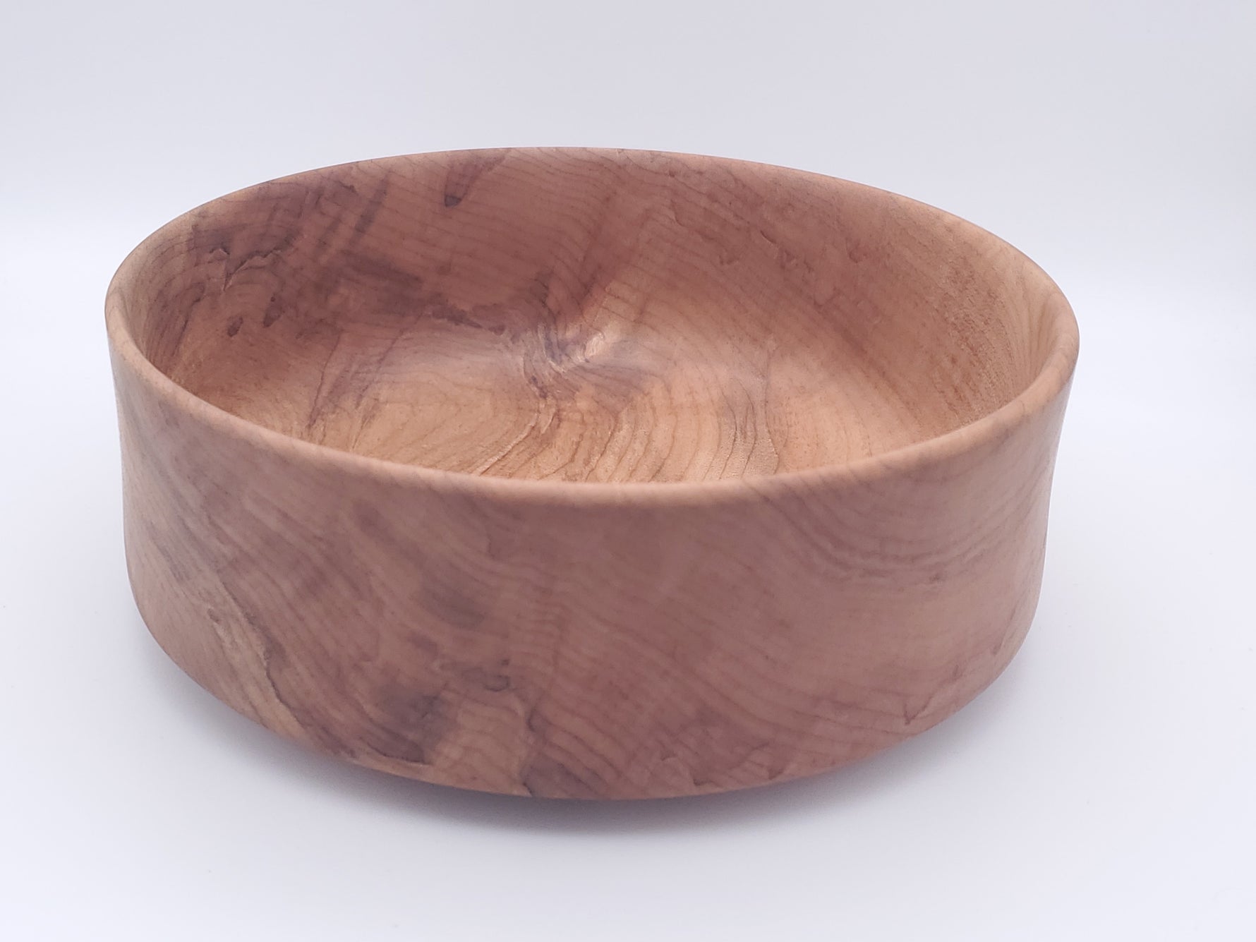 Highly Figured Maple Decorative Wood Bowl 7.5 x 2.75 image 4