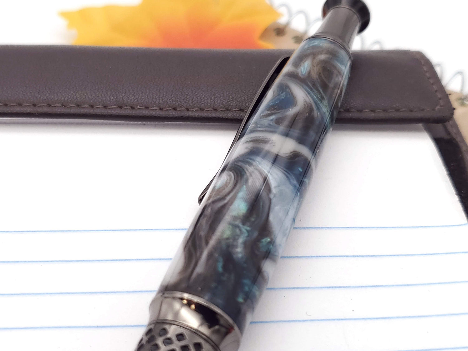 Blue Phoenix Ballpoint Pen image 1