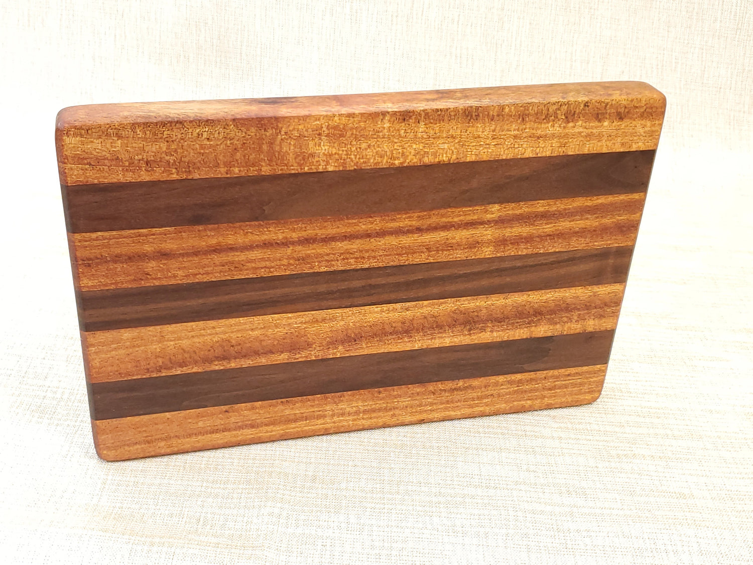 Mahogany & Walnut Cutting Board image 1