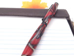 Red & Black Acrylic Ballpoint Twist Pen image 3