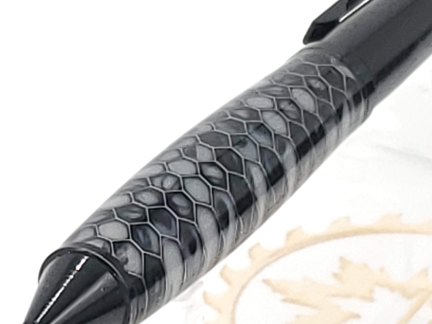 Black Honeycomb 4-Way Tech Pen image 1