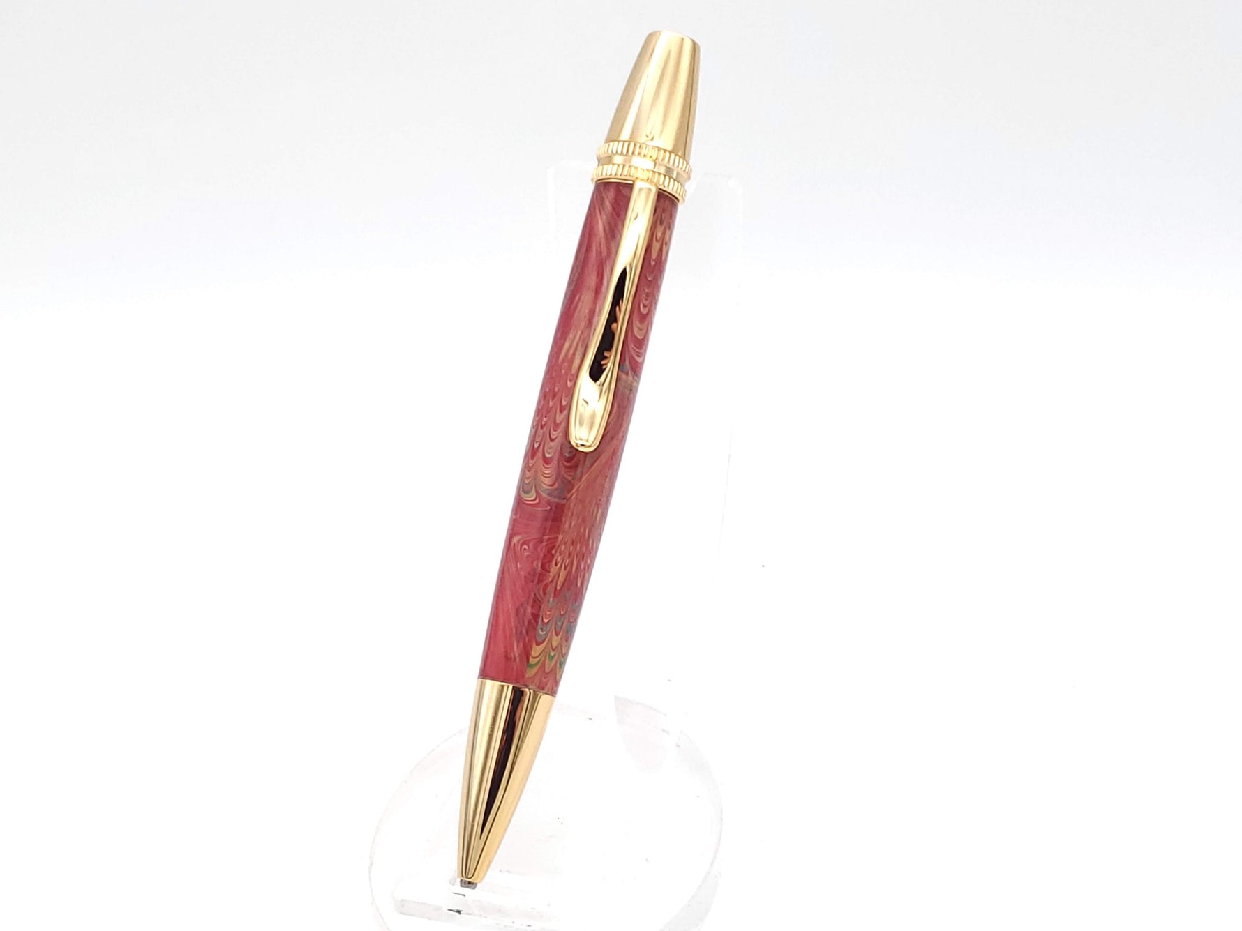 Polaris 24k Gold Ballpoint Pen | Custom Acrylic Resin image 3