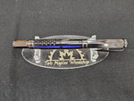 "Thin Blue Line" Magnetic Vertex Rollerball image 0