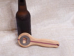 Bottle Opener - Spalted Beech & Purpleheart image 2