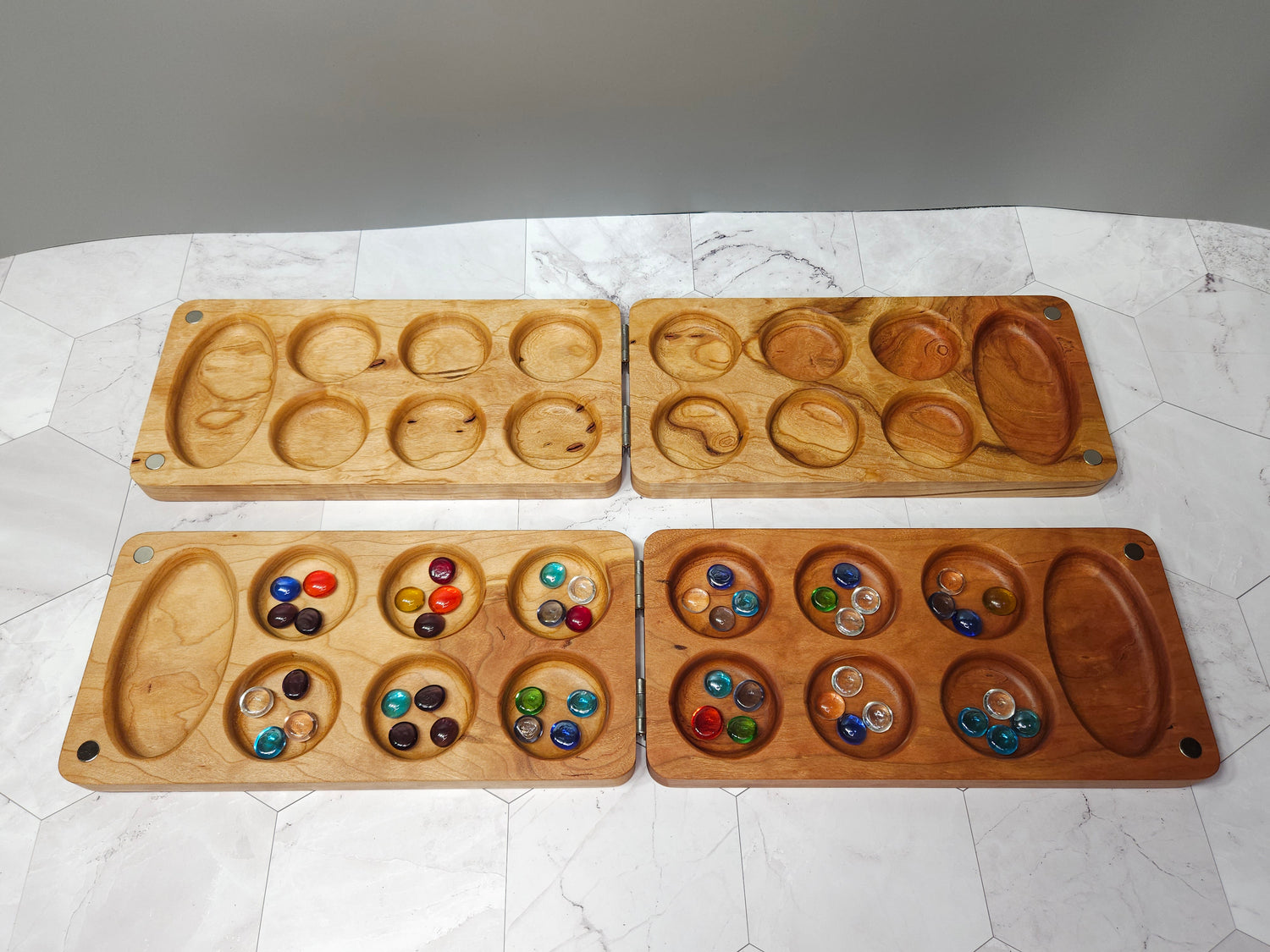 Hardwood Mancala Game image 0
