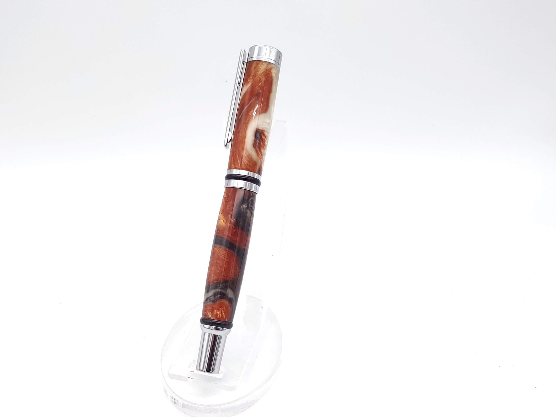 Cameron Fountain Pen in Chrome Finish image 7