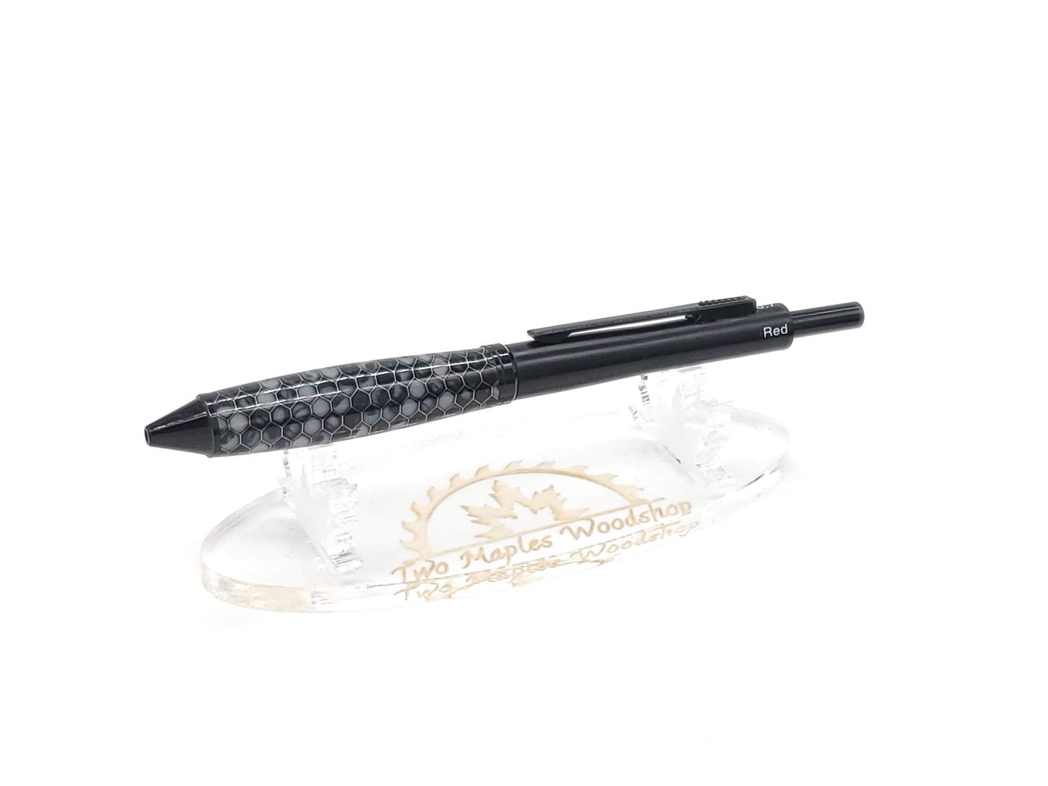 Black Honeycomb 4-Way Tech Pen image 0