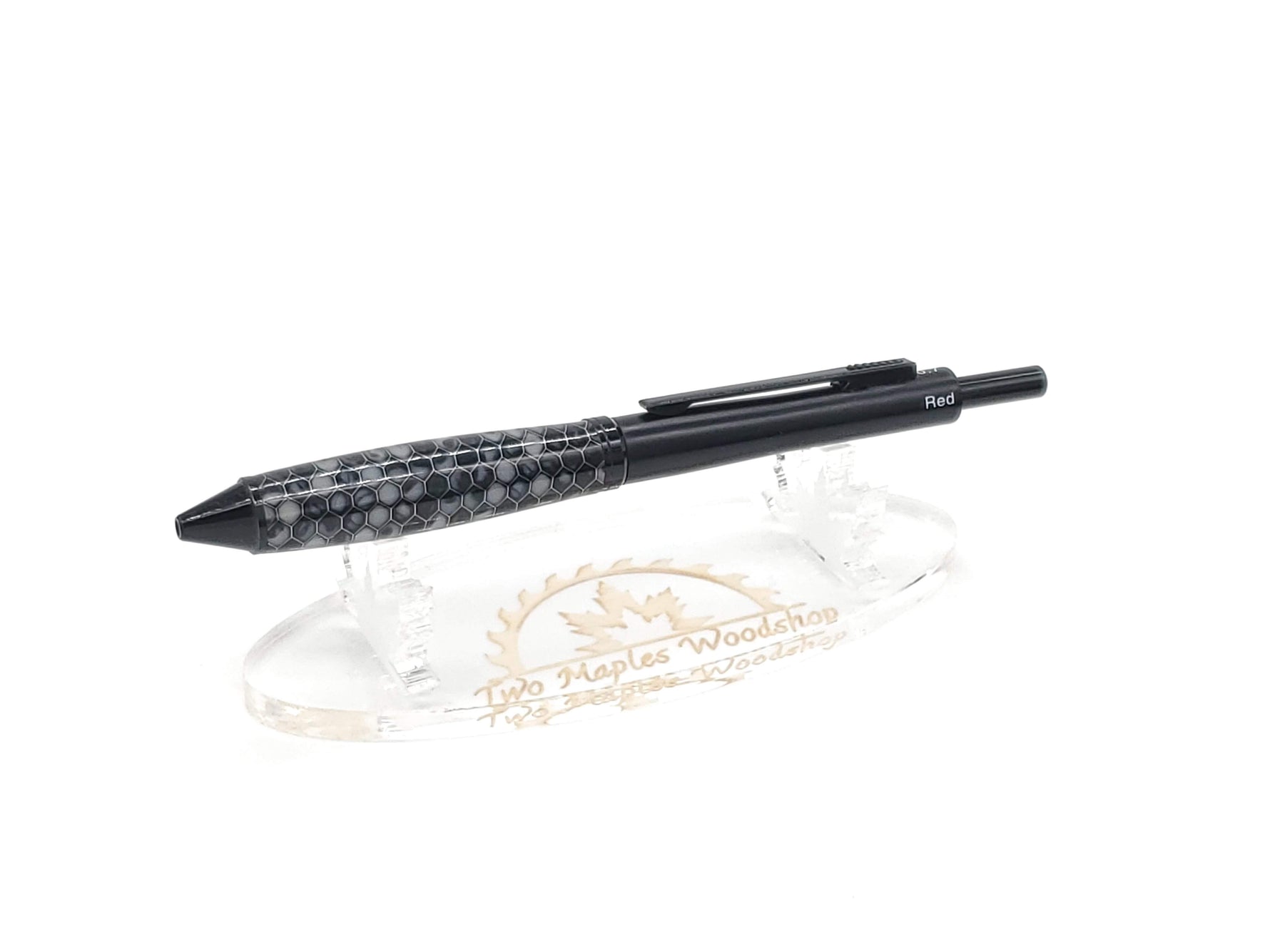Black Honeycomb 4-Way Tech Pen image 0
