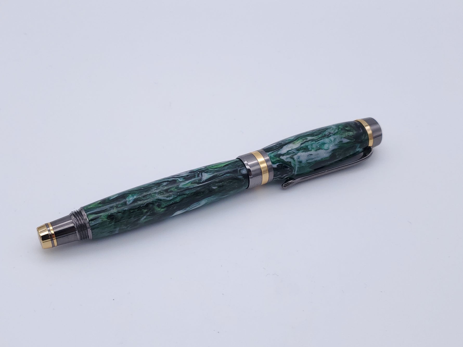 Mint Swirl Fountain Pen image 1