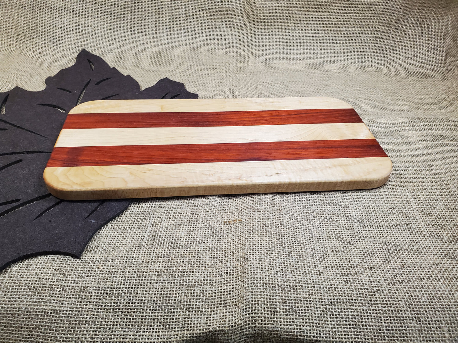 Maple & Padauk Cutting Board image 0