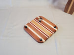 Trivet- Mahogany, Maple, Padauk image 3