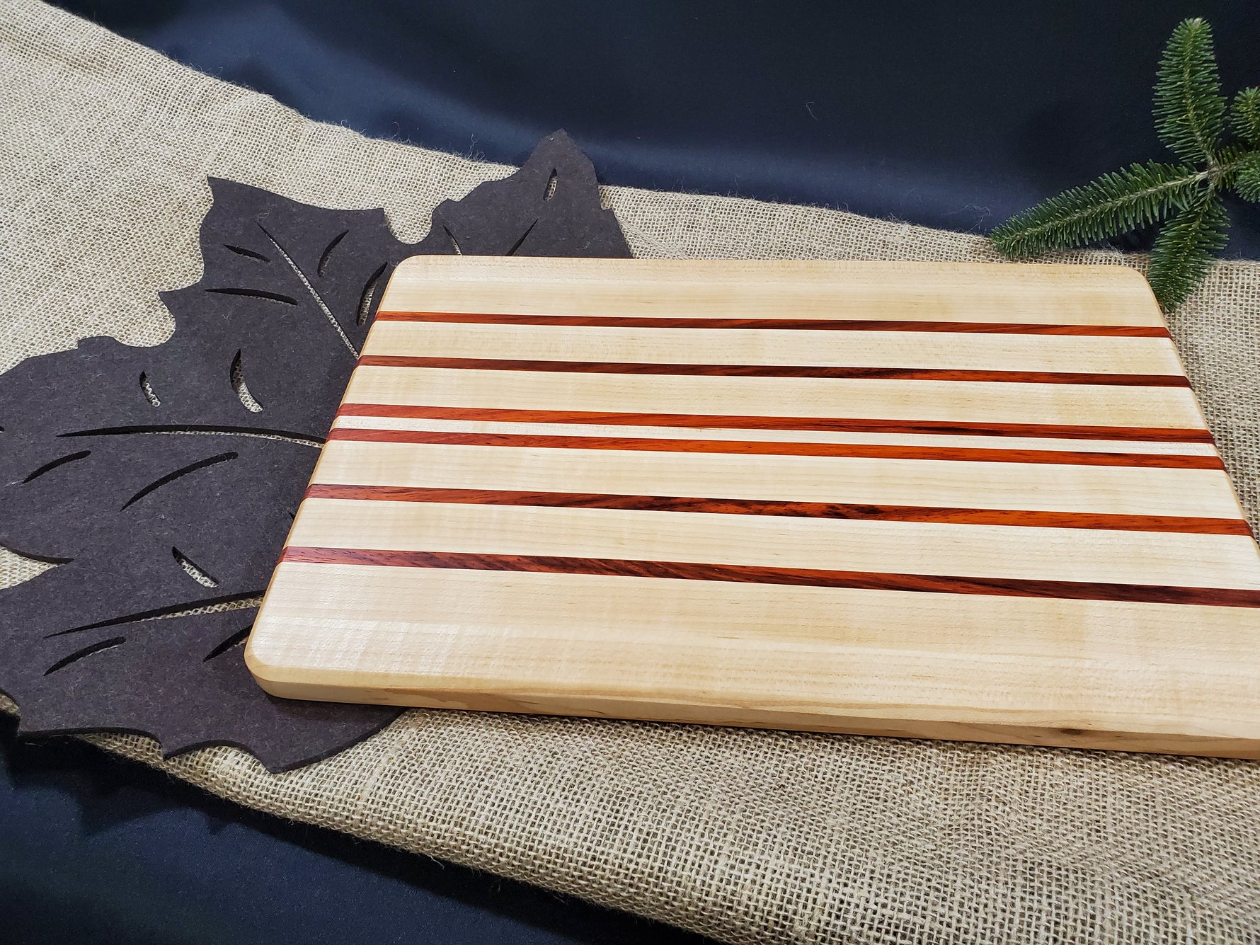 Maple  & Padauk Cutting Board image 3