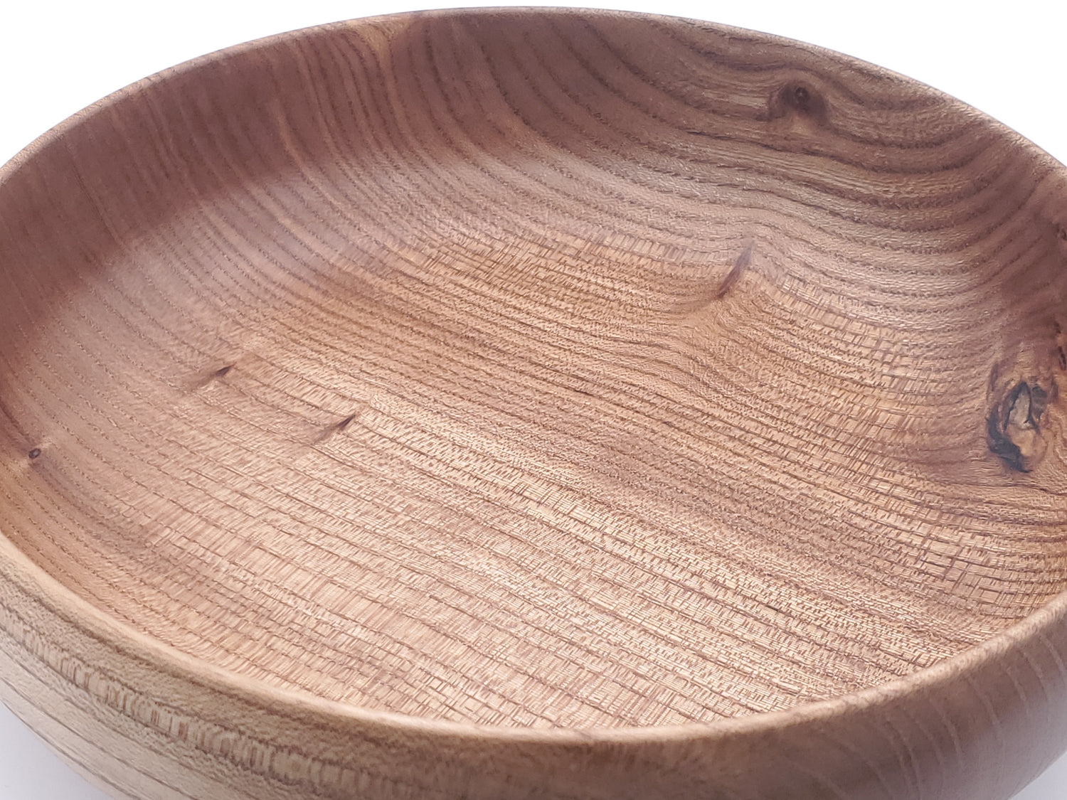 Red Elm Decorative Wood Bowl 9 x2.75 image 1