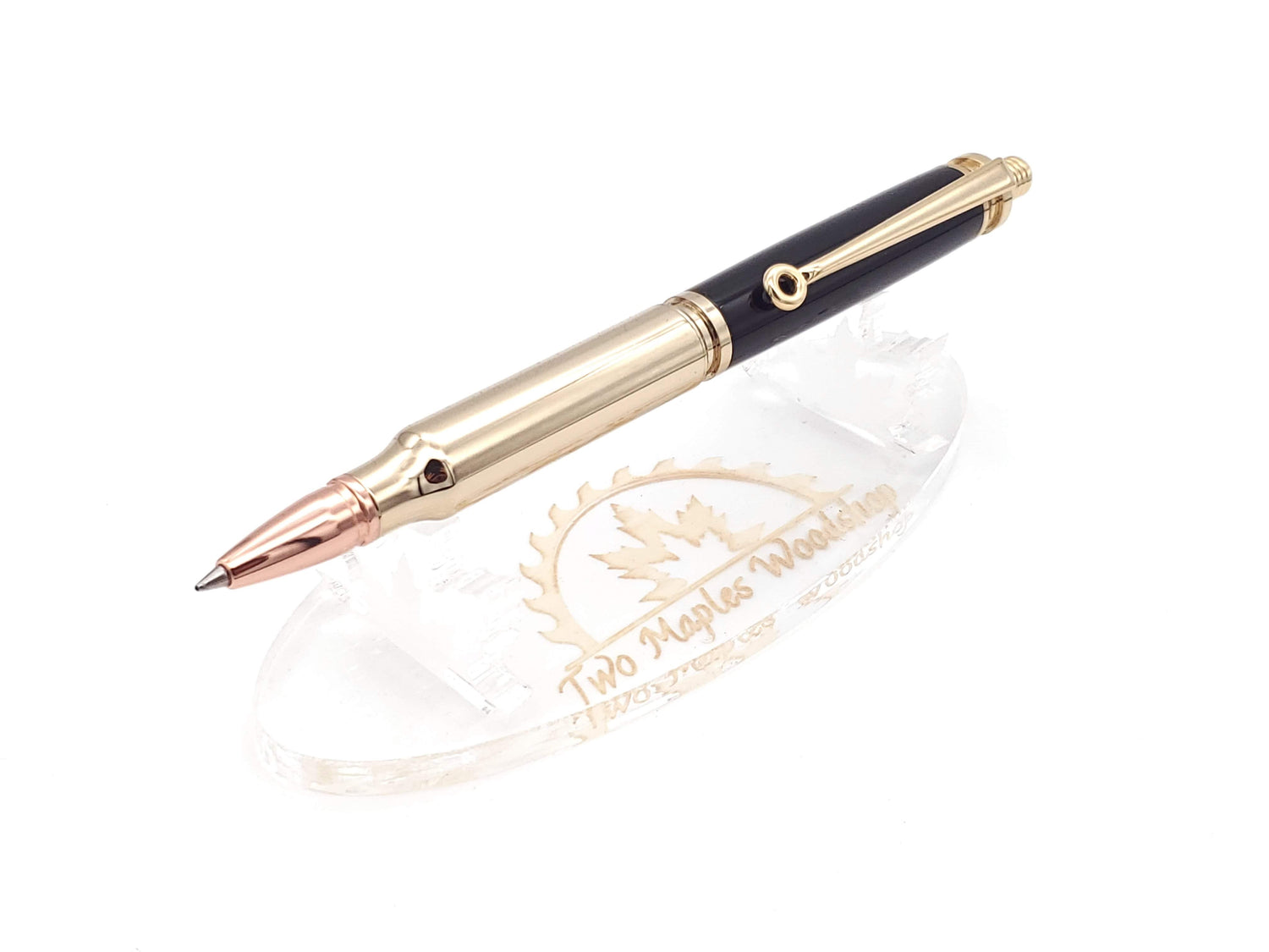 Thin Blue Line Click Pen image 1
