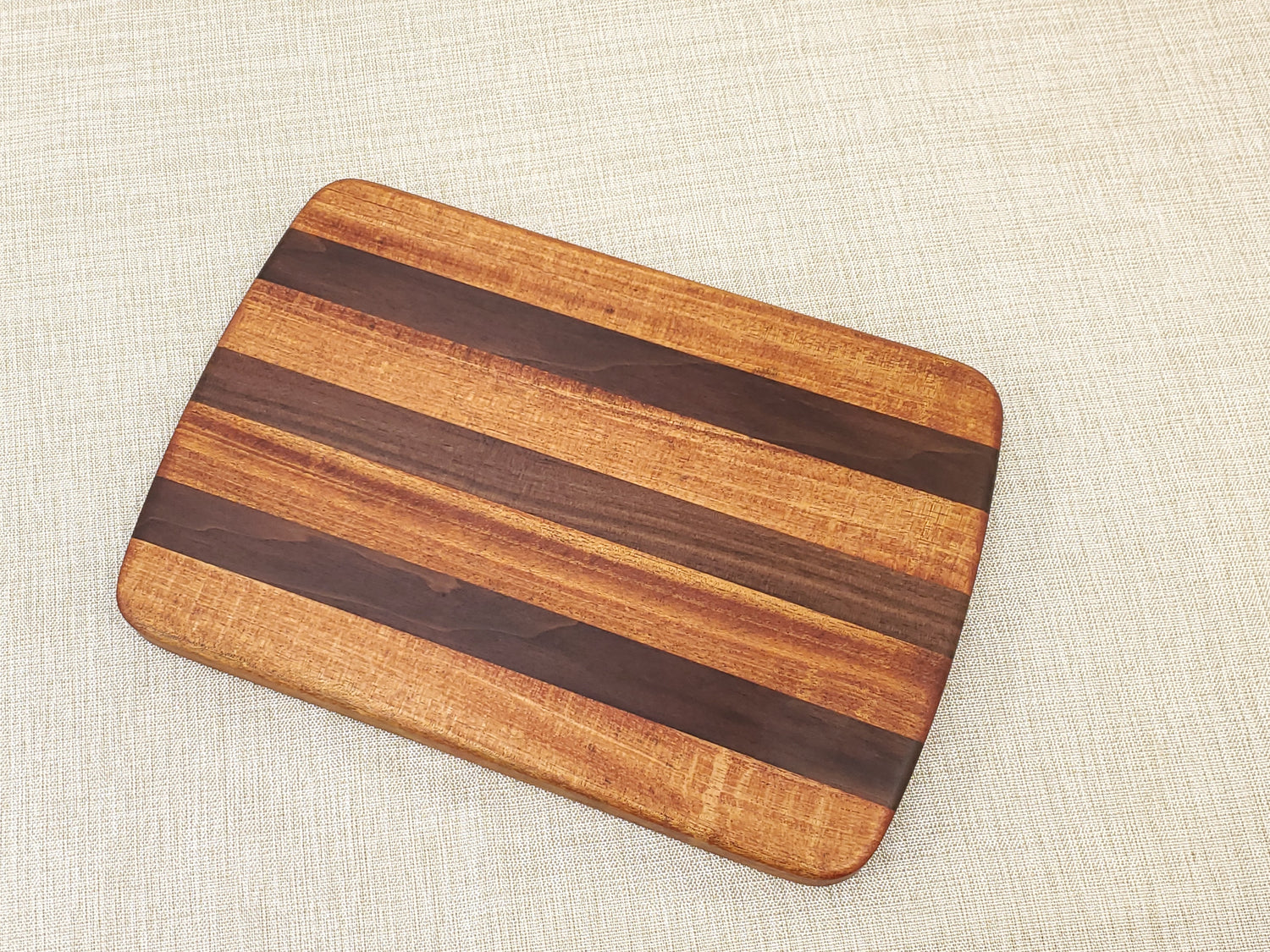 Mahogany & Walnut Cutting Board image 0