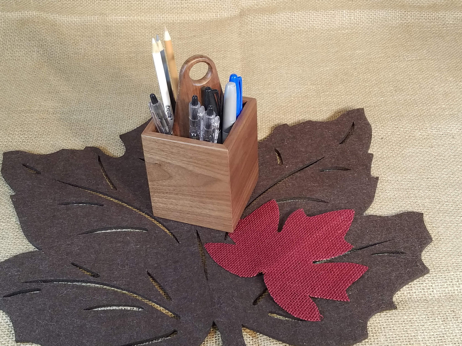 Walnut Art Caddy image 2