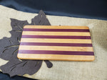 Cherry & Purpleheart Cutting Board image 1
