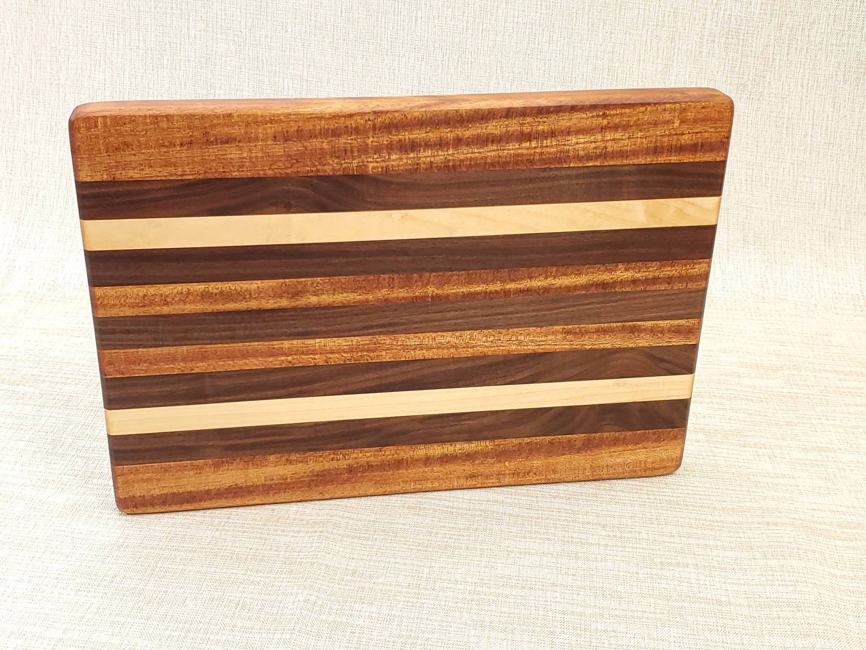 Mahogany, Walnut & Maple Cutting Board image 2