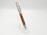 Clip Bolt Action Ballpoint Pen in Orange cast acrylic image 3
