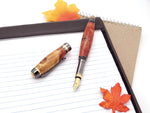 Fountain Pen & Rollerball Set | Box Elder Burl image 3