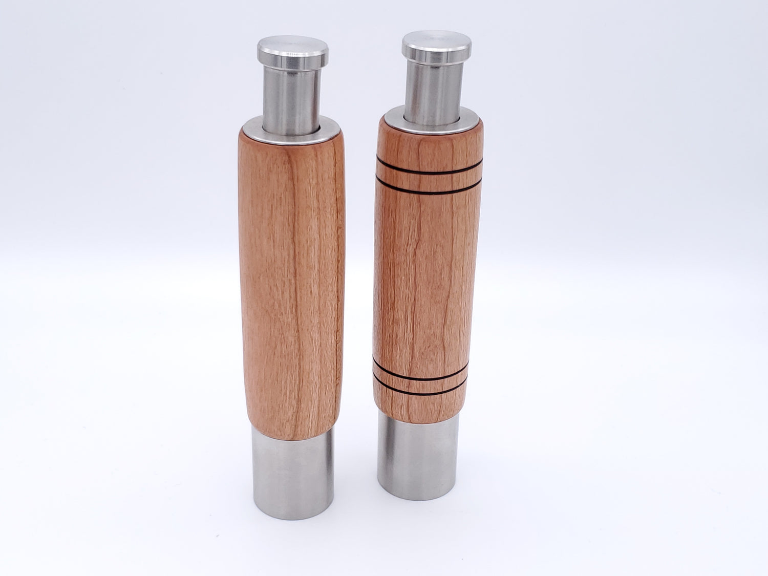 One-Handed Peppermill/Grinder Set for salt & pepper || Cherry image 0