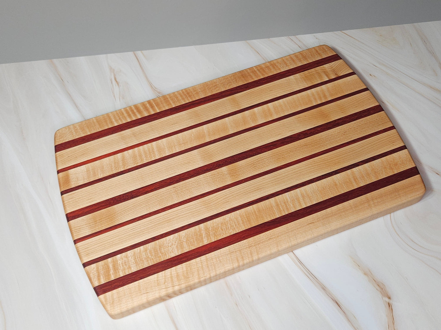 Maple & Padauk Cutting Board image 0