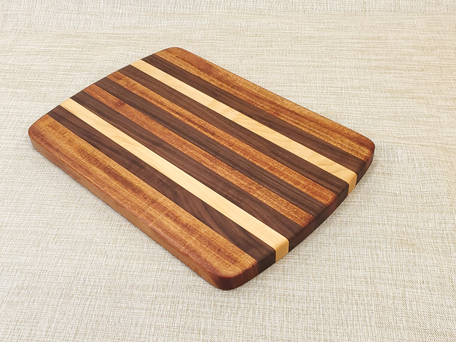 Mahogany, Walnut & Maple Cutting Board image 2