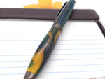 Green, Blue & Gold Acrylic Trimline Twist Pen image 6