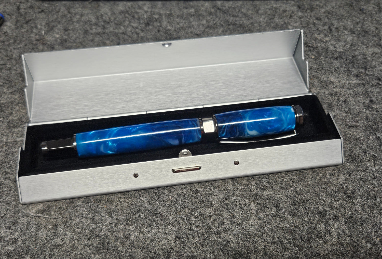 Triangle Aluminum Pen Box image 1