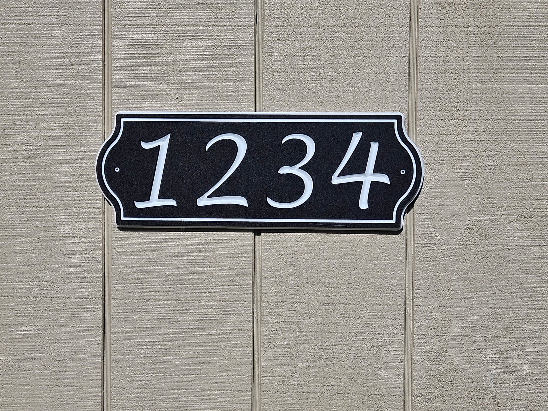 House Number Sign | Address Plaque image 1
